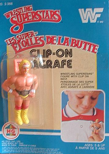 Wrestling Superstars Hulk Hogan clip on PWcatalog