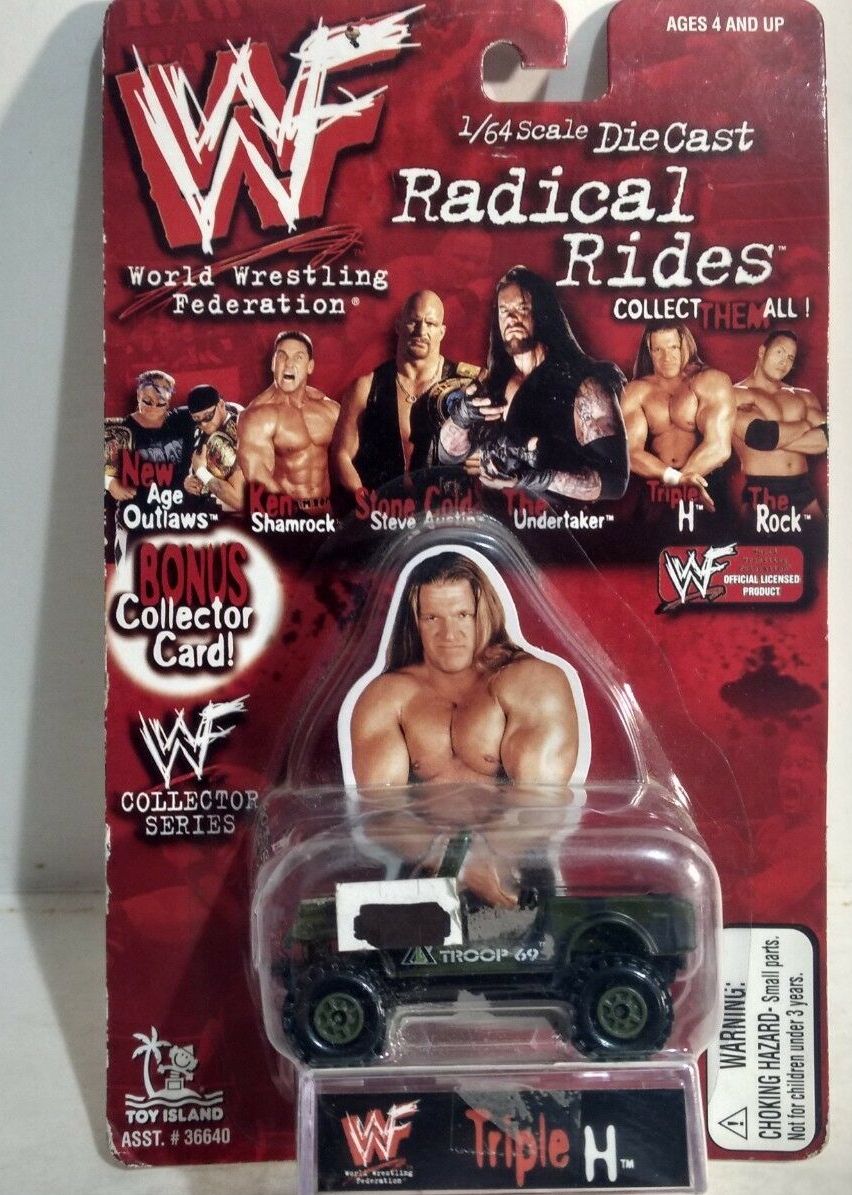 WWF Radical rides HHH PWcatalog