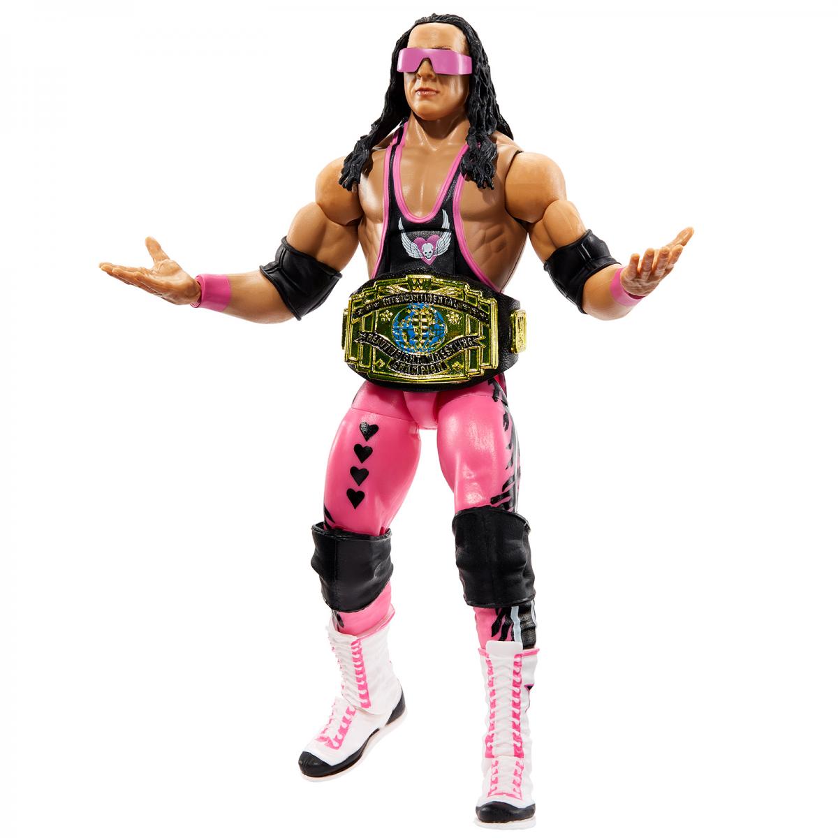 WWE Mattel Elite Collection Series 94 Bret "Hit Man" Hart Action & Toy Figures PWcatalog