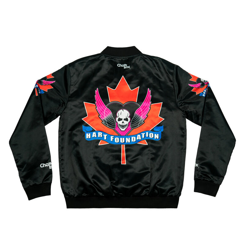 Hart Foundation Skull Fanimation Chalk Line Jacket Pwcatalog