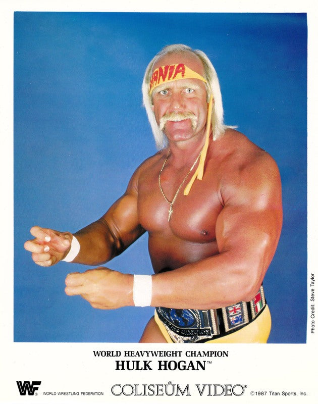 1987 WWF CHAMPION Hulk Hogan Coliseum Video color PWcatalog