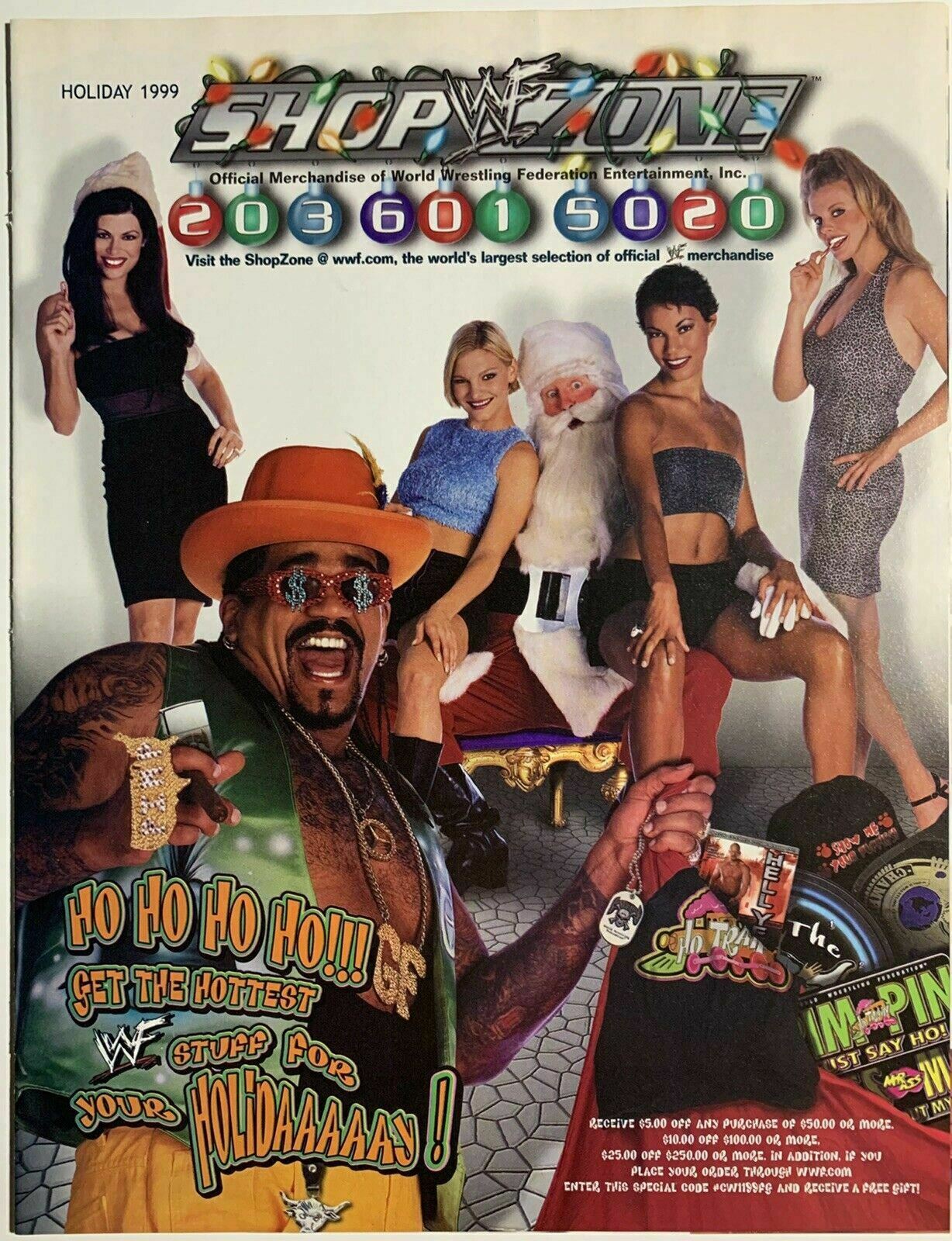 WWF Catalog Holiday 1999 Magazine PWcatalog