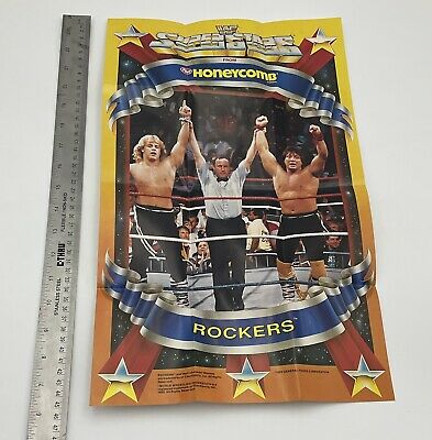 Honeycomb WWF the Rockers poster PWcatalog