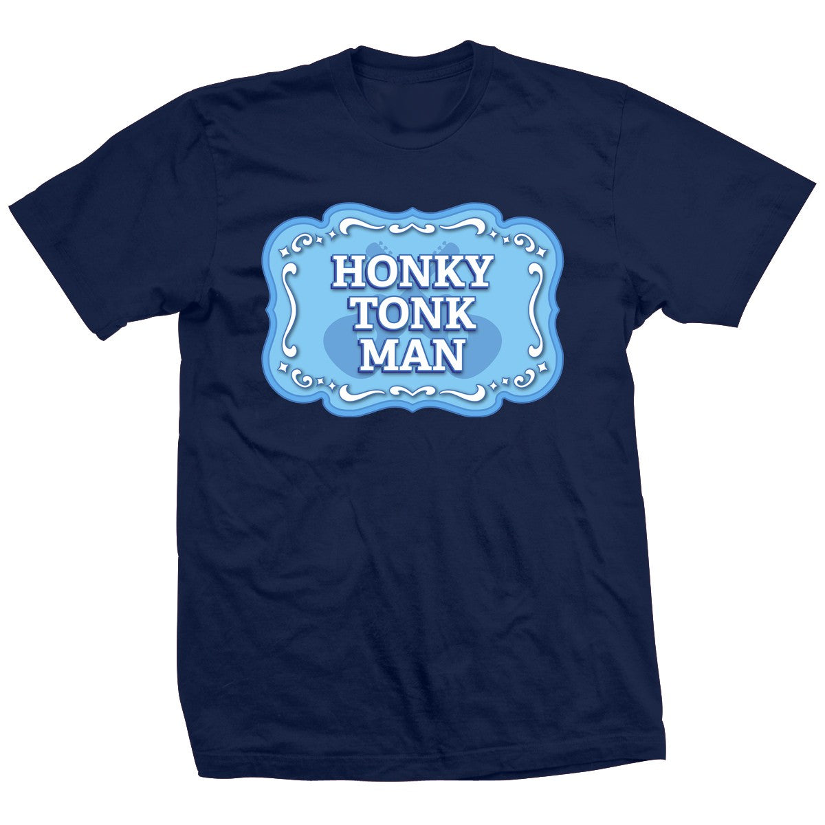 Honky Tonk Man Badge T-Shirt Pwcatalog
