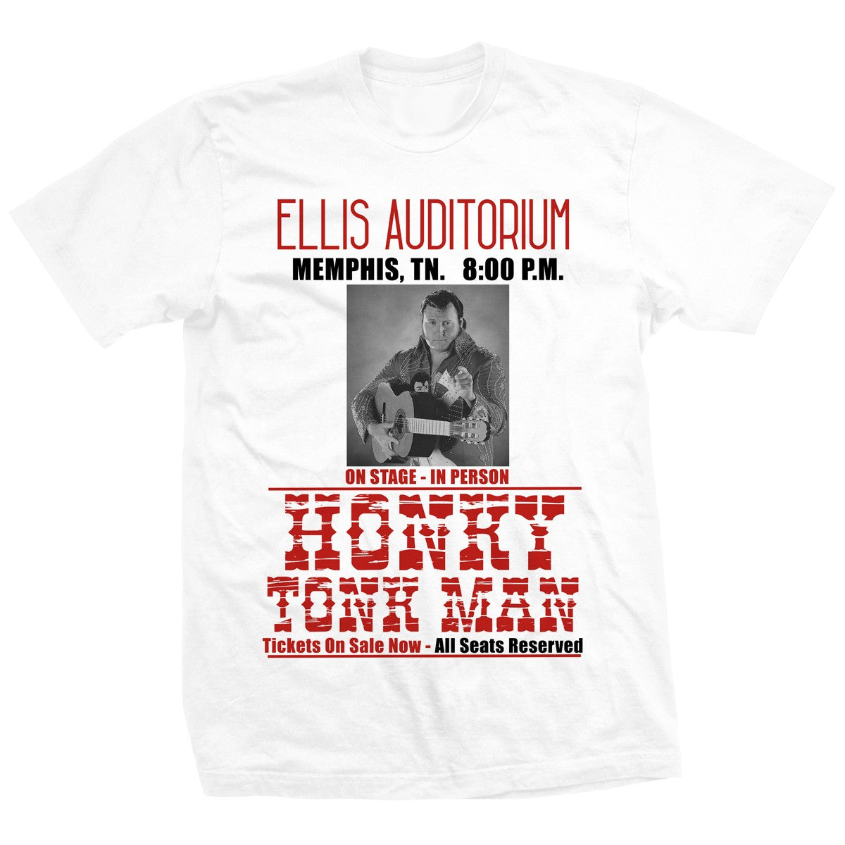 Honky Tonk Man Poster T-Shirt Pwcatalog