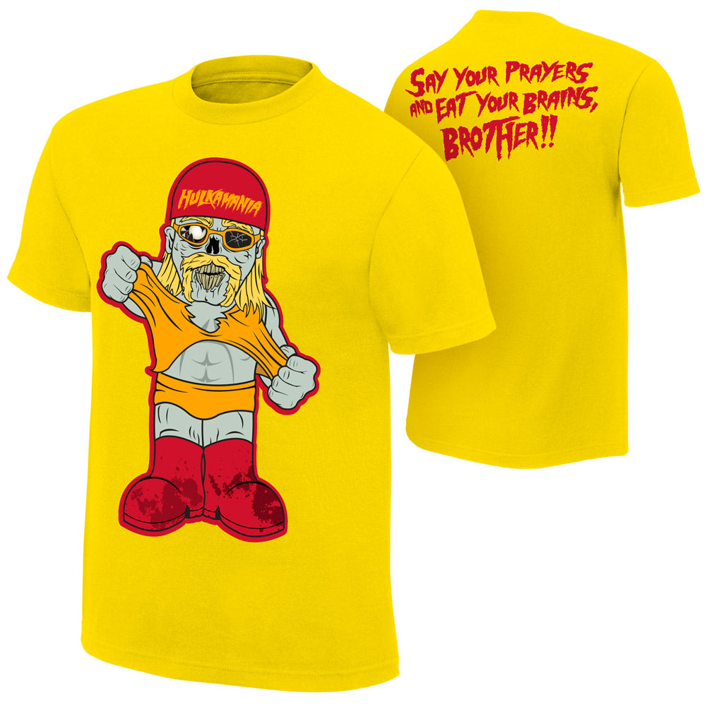 Hulk Hogan Eat Your Brains, Brother T-Shirt Pwcatalog