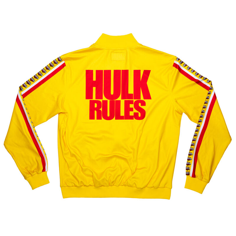 Hulk Hogan Hulk Rules Chalk Line Track Jacket Pwcatalog