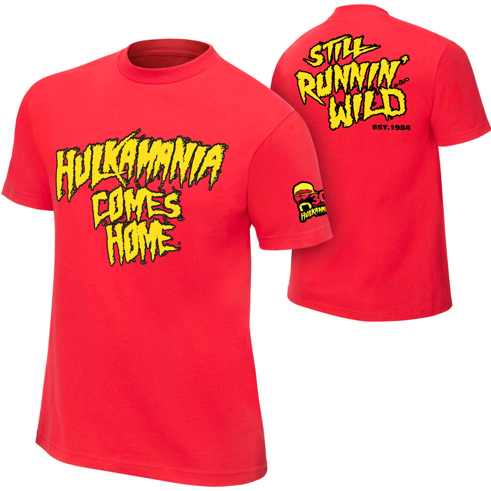 Hulk Hogan Hulkamania Comes Home T-Shirt Pwcatalog