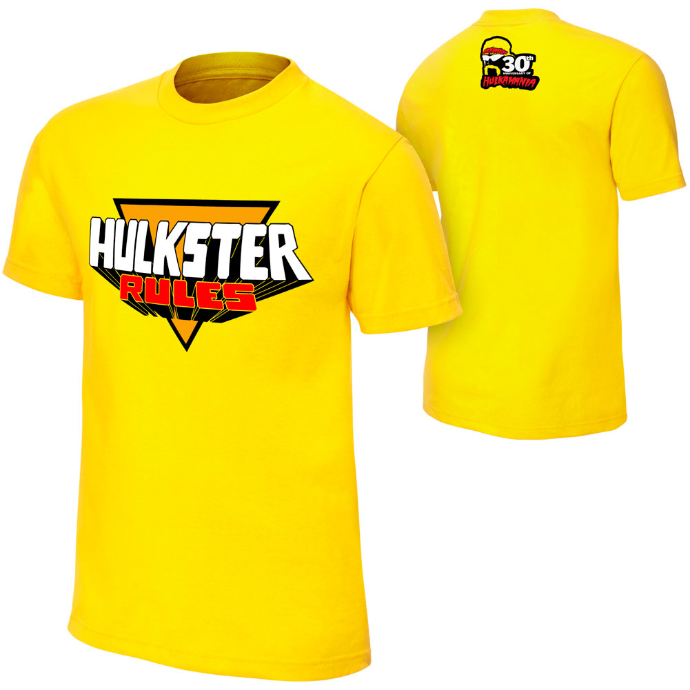 Hulk Hogan Hulkster Rules 30th Anniversary T-Shirt Pwcatalog