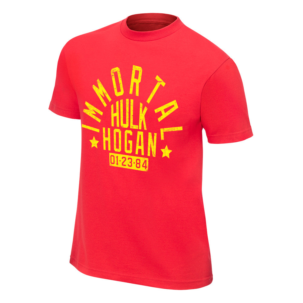 Hulk Hogan Immortal Red Authentic T-Shirt Pwcatalog