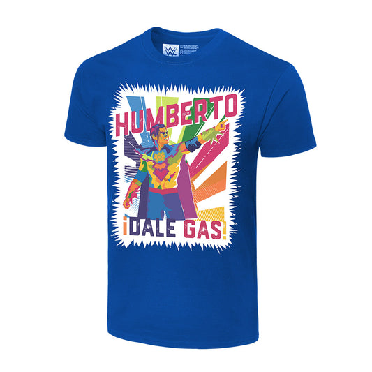 Humberto Carrillo Dale Gas Blue Authentic T-Shirt Pwcatalog