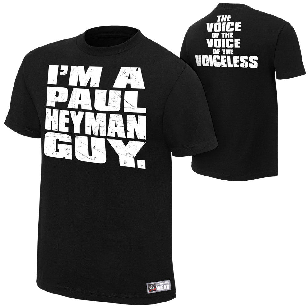 Paul Heyman I'm a Paul Heyman Guy T-Shirt Pwcatalog
