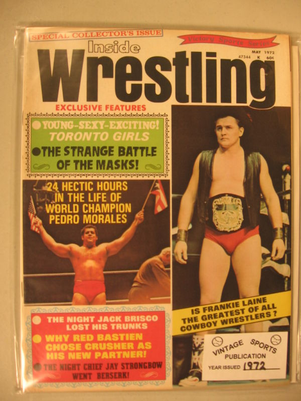 Inside Wrestling May 1972 Magazine PWcatalog