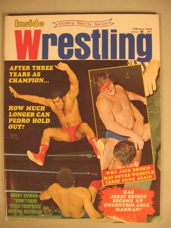 Inside Wrestling February 1974 Magazine PWcatalog