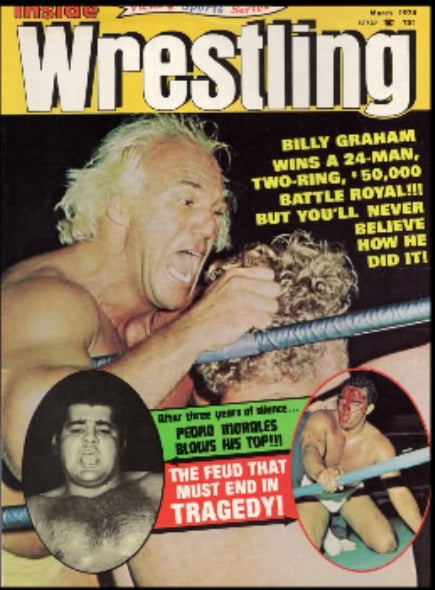 Inside Wrestling March 1974 Magazine PWcatalog