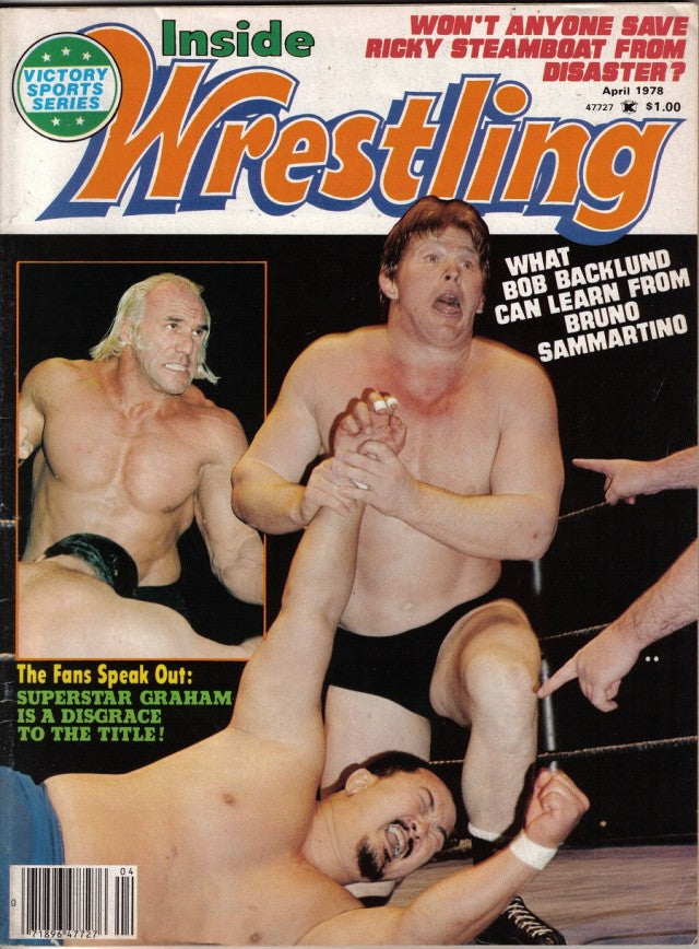 Inside Wrestling April 1978 Magazine PWcatalog