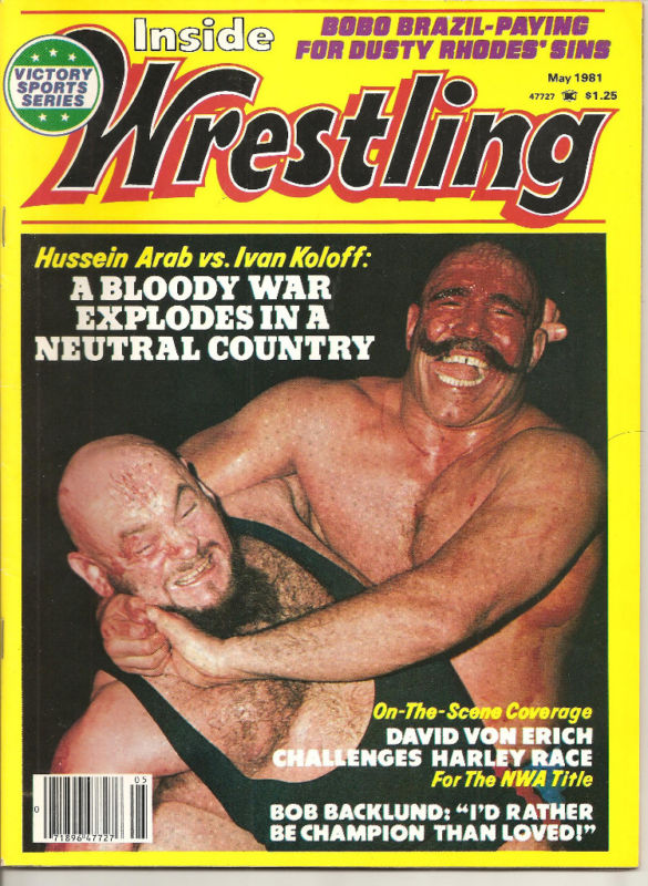 Inside Wrestling May 1981 Magazine PWcatalog