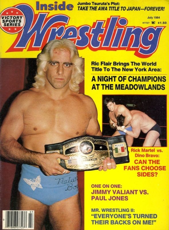 Inside Wrestling July 1984 Magazine PWcatalog