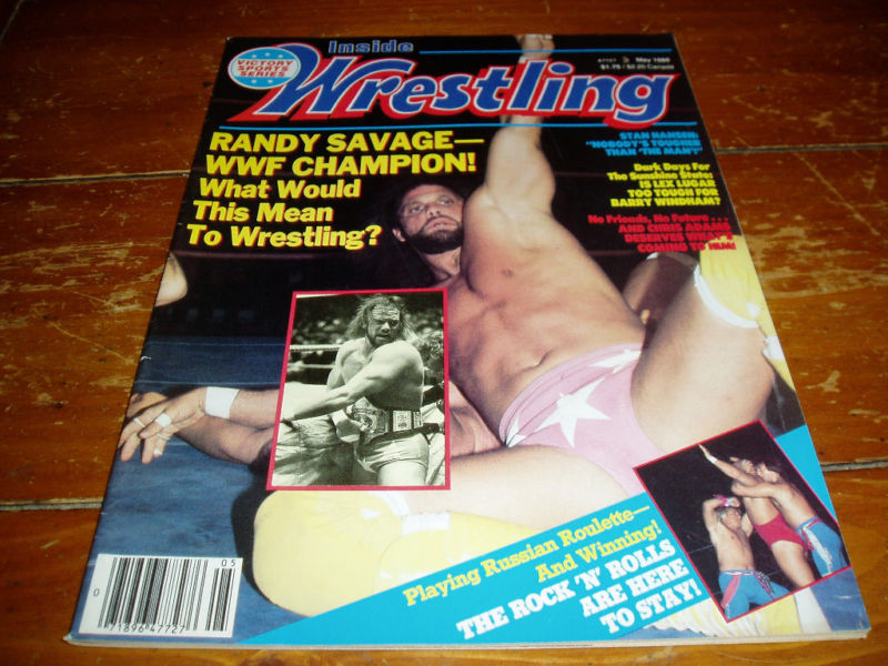 Inside Wrestling May 1986 Magazine PWcatalog