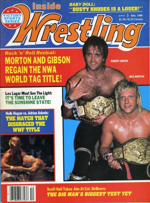 Inside Wrestling December 1986 Magazine PWcatalog