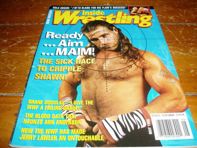 Inside Wrestling May 1996 Magazine PWcatalog