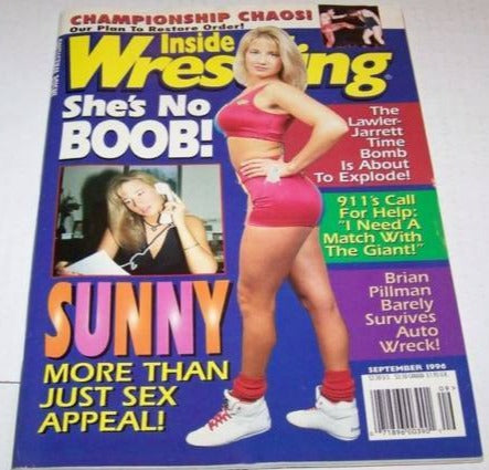 Inside Wrestling September 1996 Magazine PWcatalog