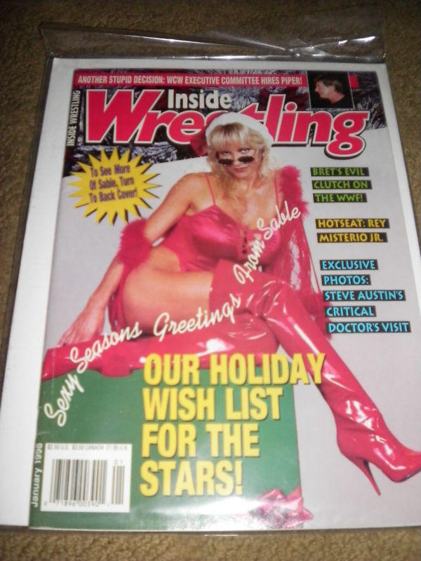 Inside Wrestling January 1998 Magazine PWcatalog