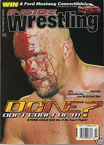 Inside Wrestling August 2003 Magazine PWcatalog
