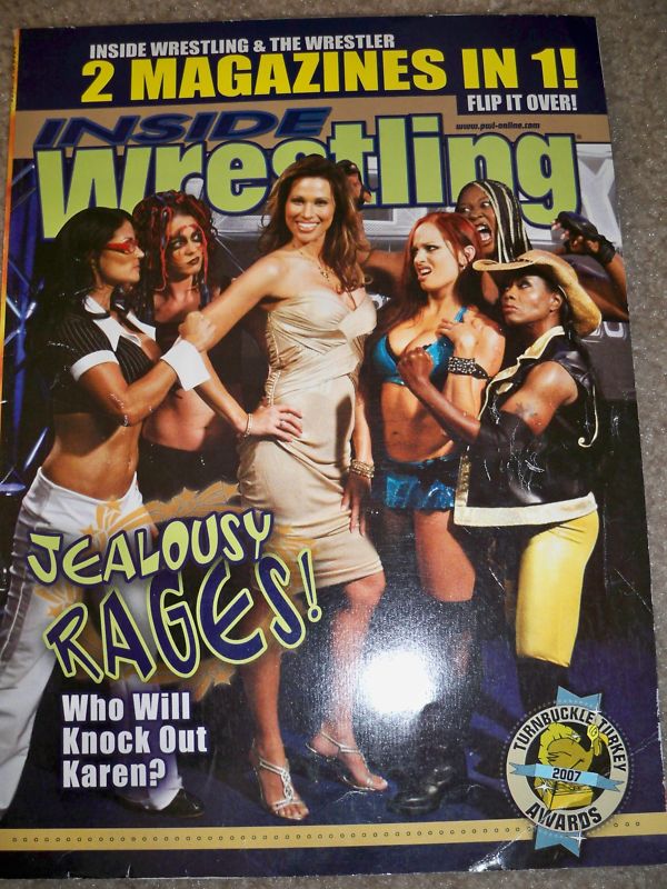 Inside Wrestling 2008 Magazine PWcatalog