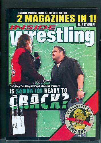 Inside Wrestling 2009 Magazine PWcatalog