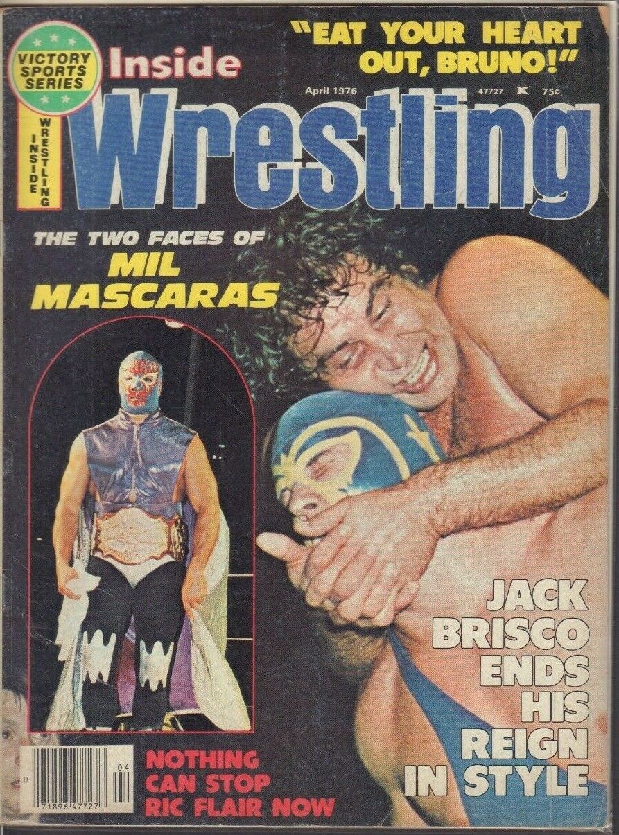 Inside Wrestling April 1976 Magazine PWcatalog