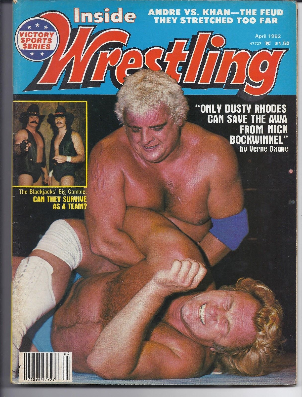 Inside Wrestling April 1982 Magazine PWcatalog