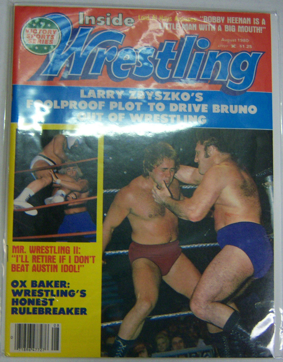 Inside Wrestling August 1980 Magazine PWcatalog