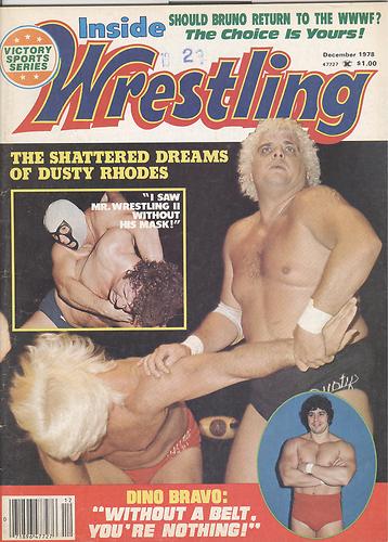 Inside Wrestling December 1978 Magazine PWcatalog