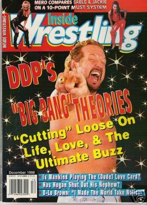 Inside Wrestling December 1998 Magazine PWcatalog