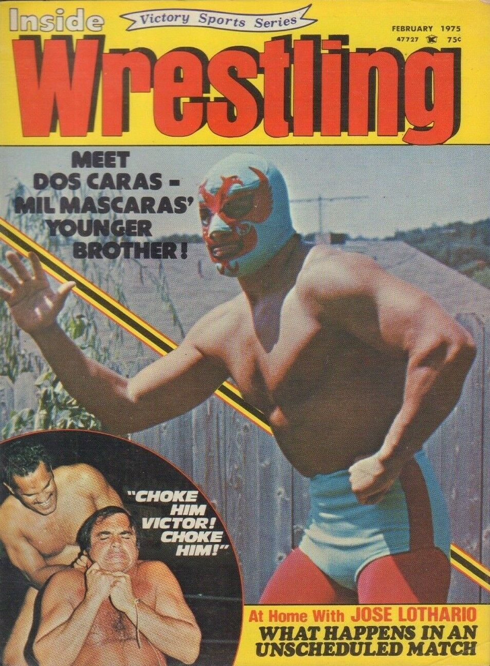 Inside Wrestling February 1975 Magazine PWcatalog