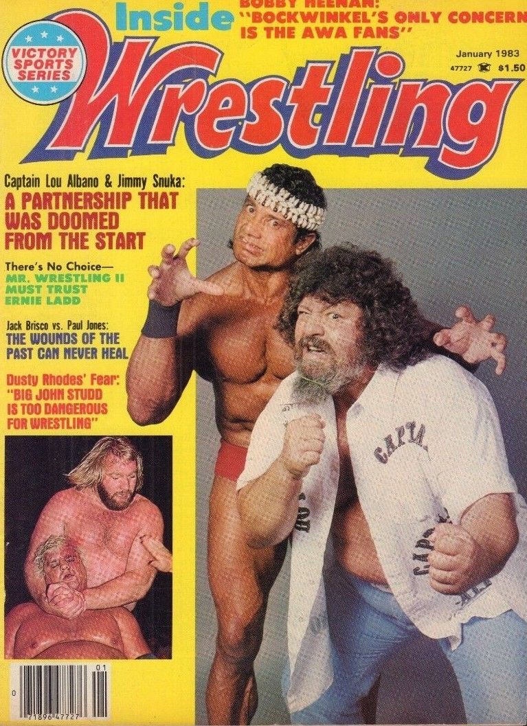 Inside Wrestling January 1983 Magazine PWcatalog