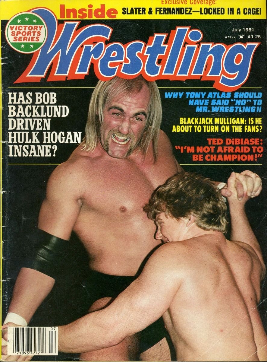 Inside Wrestling July 1981 Magazine PWcatalog