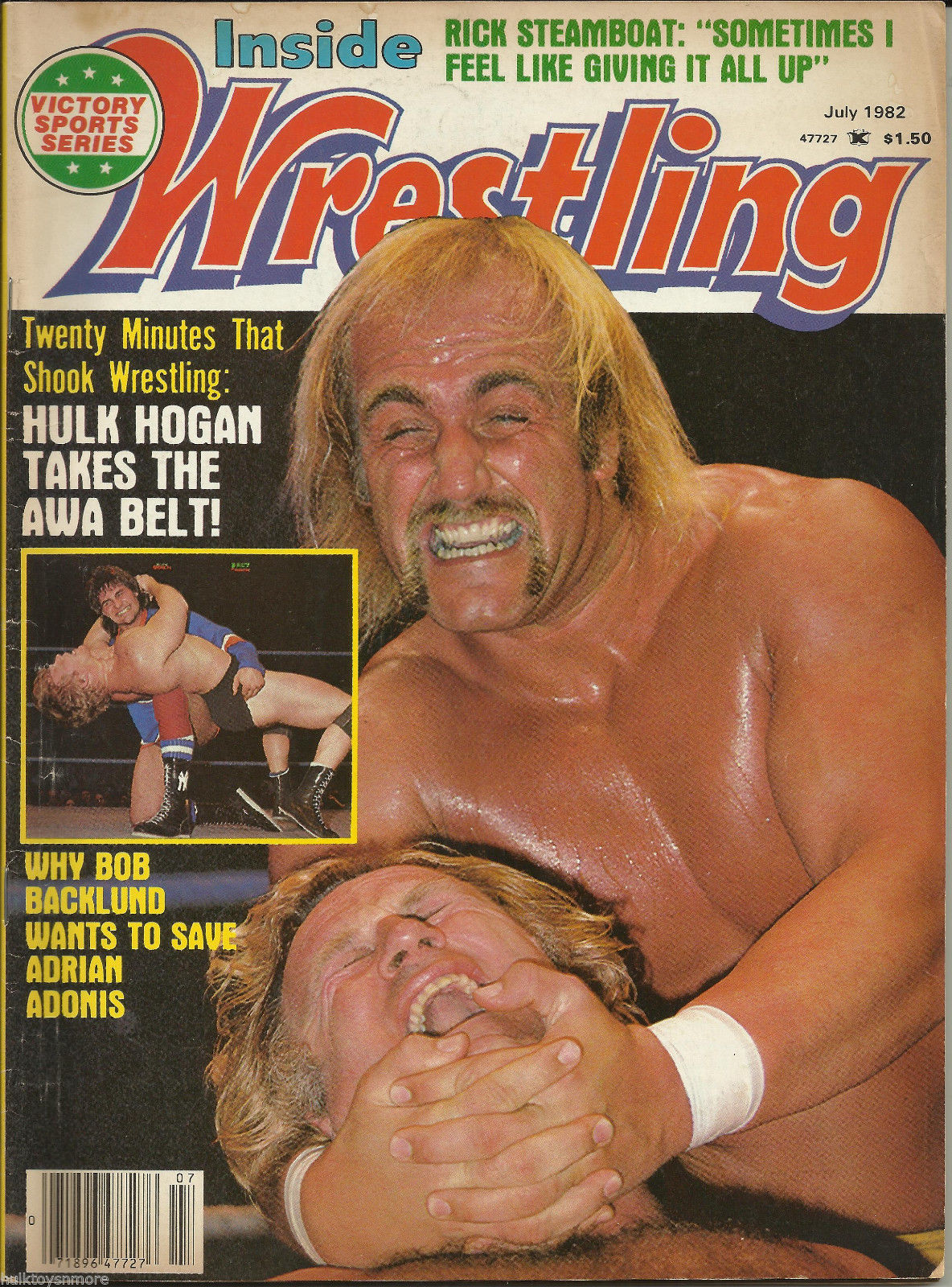 Inside Wrestling July 1982 Magazine PWcatalog