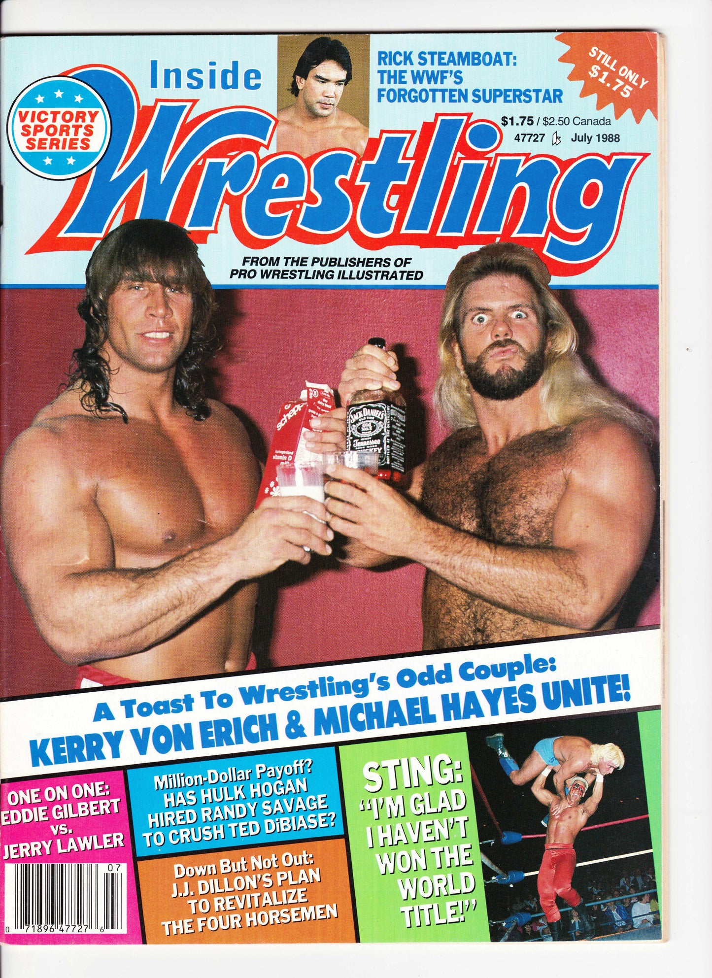 Inside Wrestling July 1988 Magazine PWcatalog
