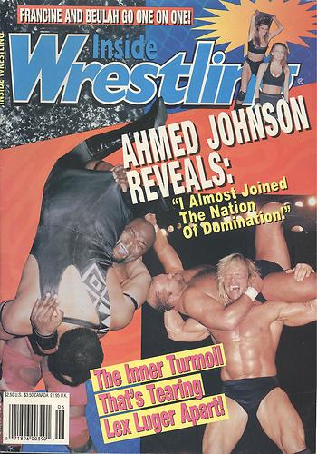 Inside Wrestling June 1997 Magazine PWcatalog