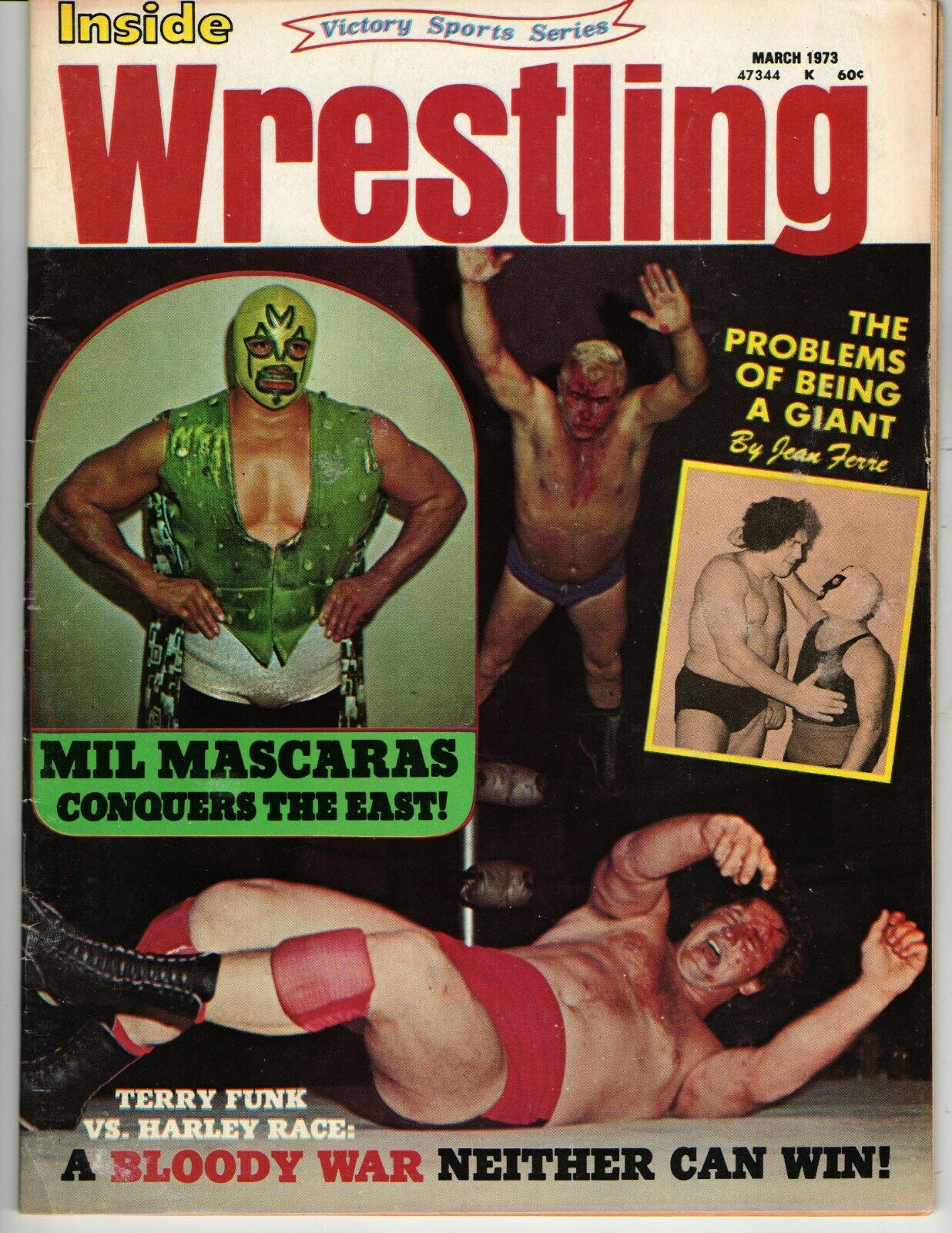 Inside Wrestling March 1973 Magazine PWcatalog