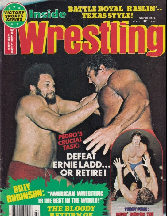Inside Wrestling March 1976 Magazine PWcatalog
