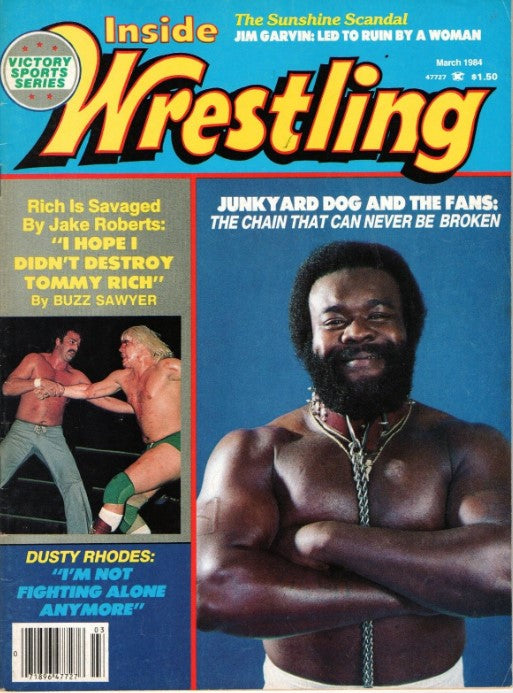Inside Wrestling March 1984 Magazine PWcatalog