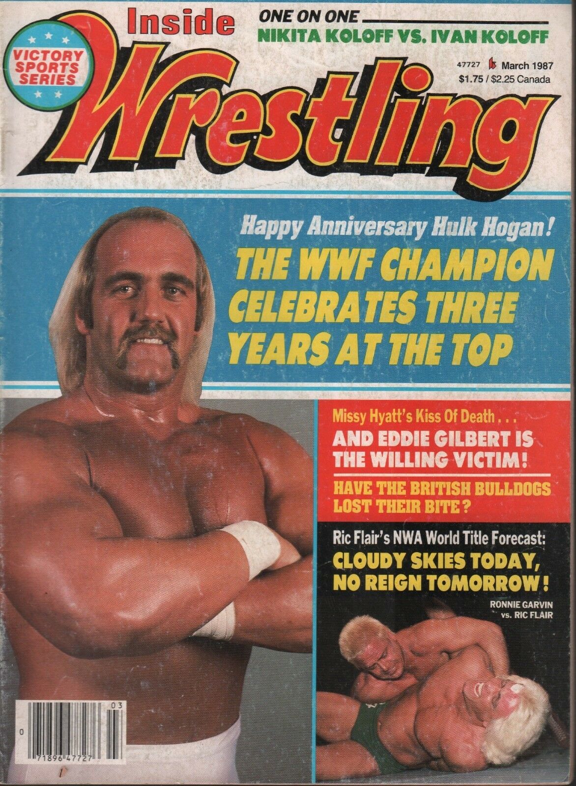 Inside Wrestling March 1987 Magazine PWcatalog