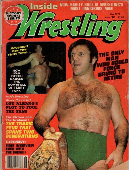 Inside Wrestling May 1977 Magazine PWcatalog