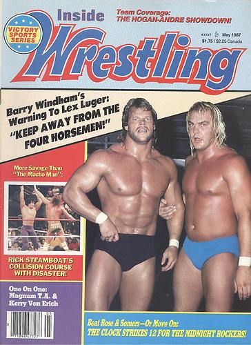 Inside Wrestling May 1987 Magazine PWcatalog