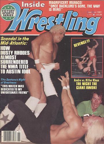 Inside Wrestling November 1981 Magazine PWcatalog