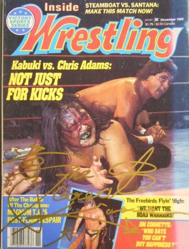 Inside Wrestling November 1985 Magazine PWcatalog