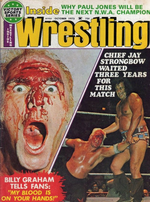 Inside Wrestling October 1975 Magazine PWcatalog